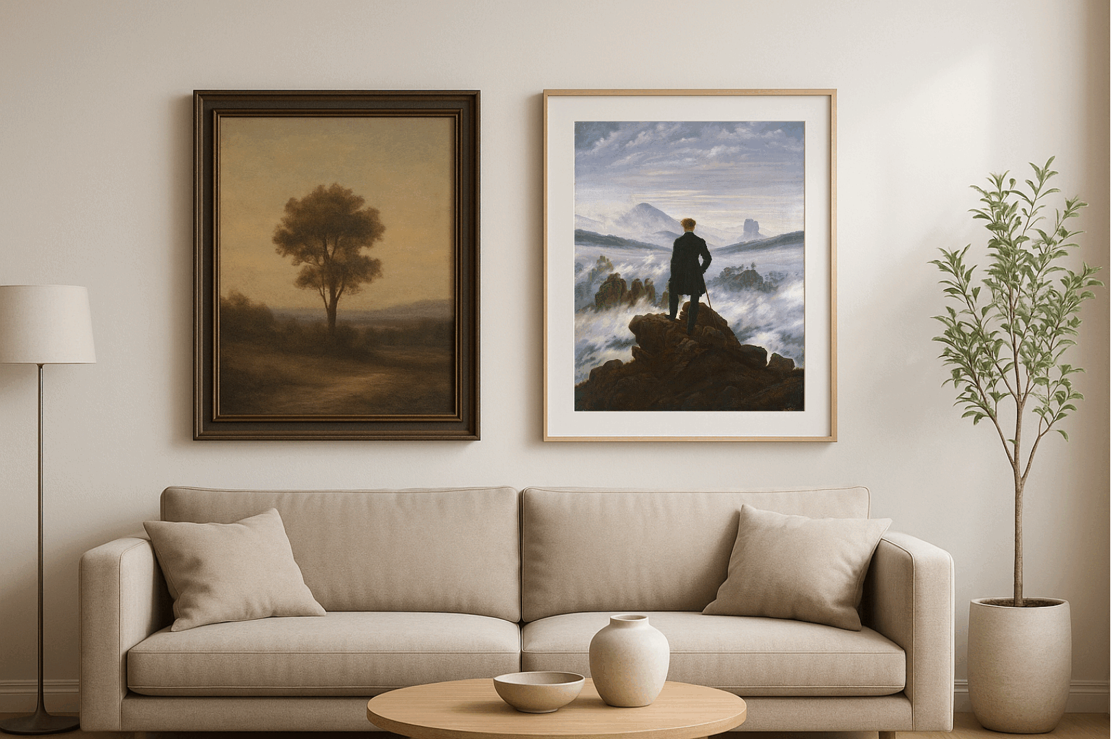 Stormy Breton coast — founding moment